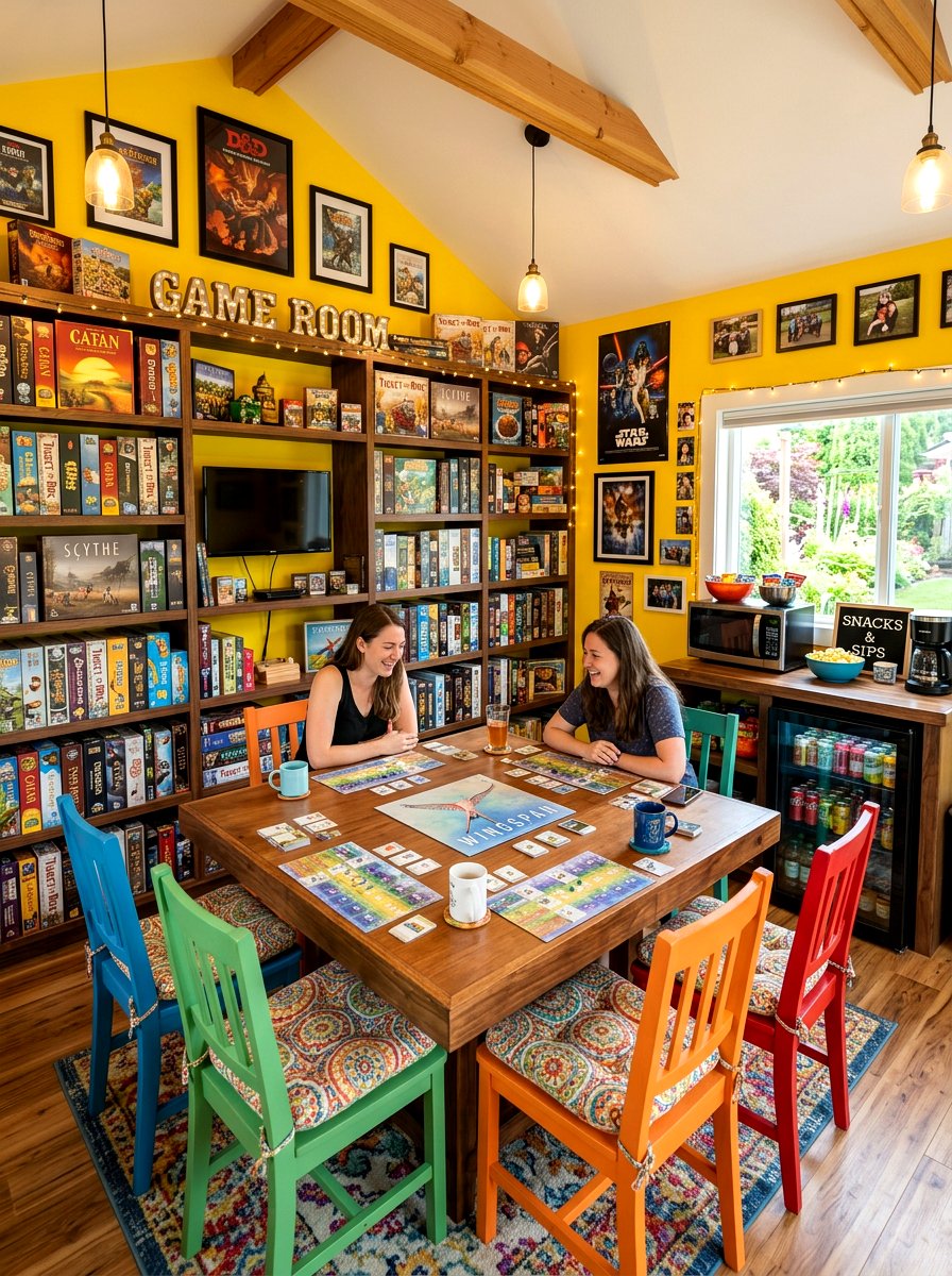 Game Room Clubhouse - 30 she shed interior ideas