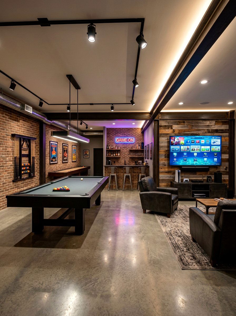 Game Room Lighting Layout - 30 recessed lighting layout ideas