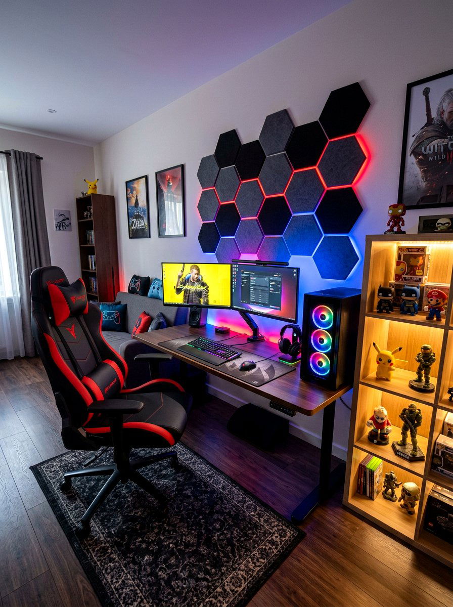 Gaming Room - 30 hobby room ideas