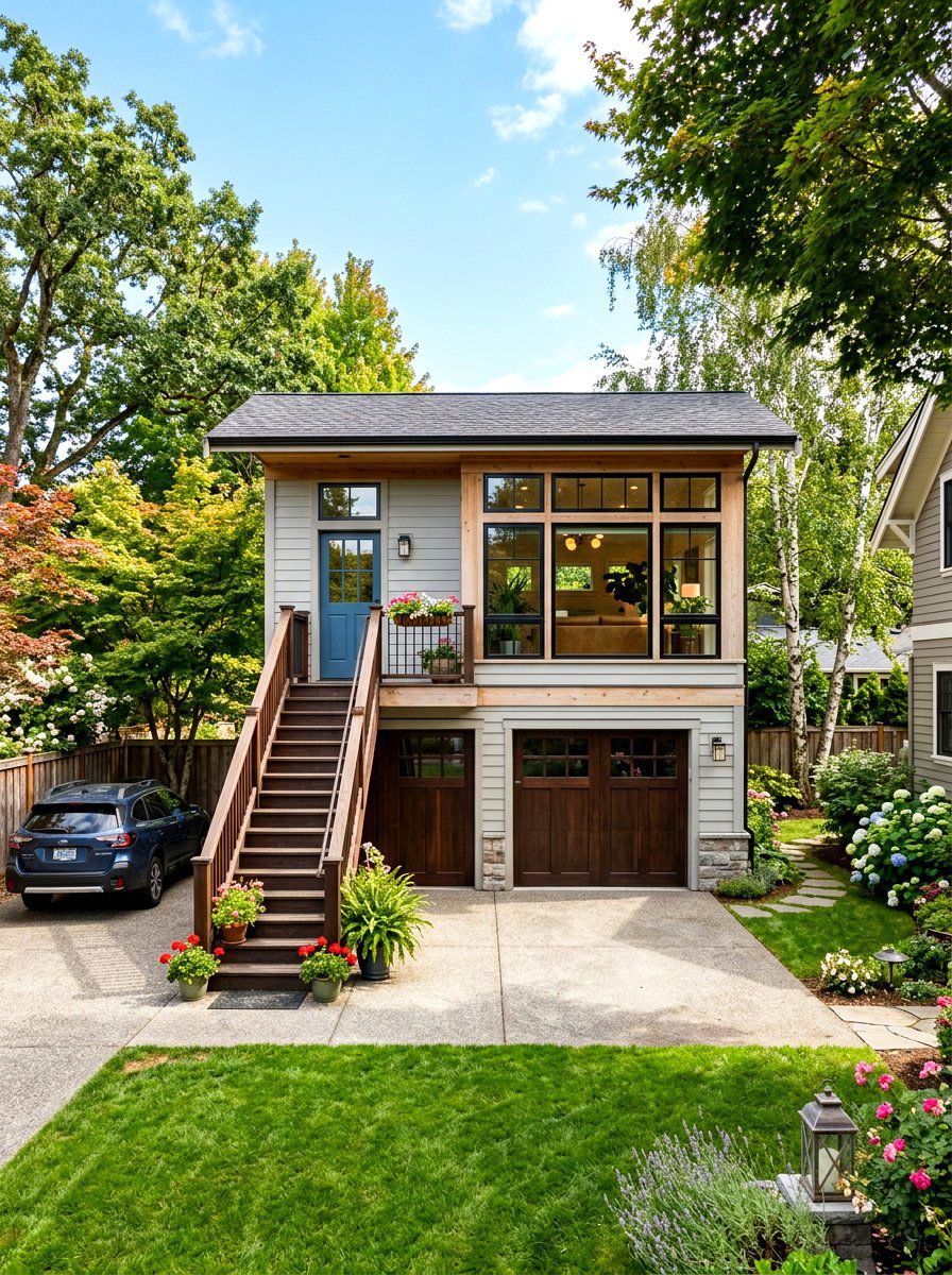 Garage Apartment Above Parking - 30 carriage house ideas