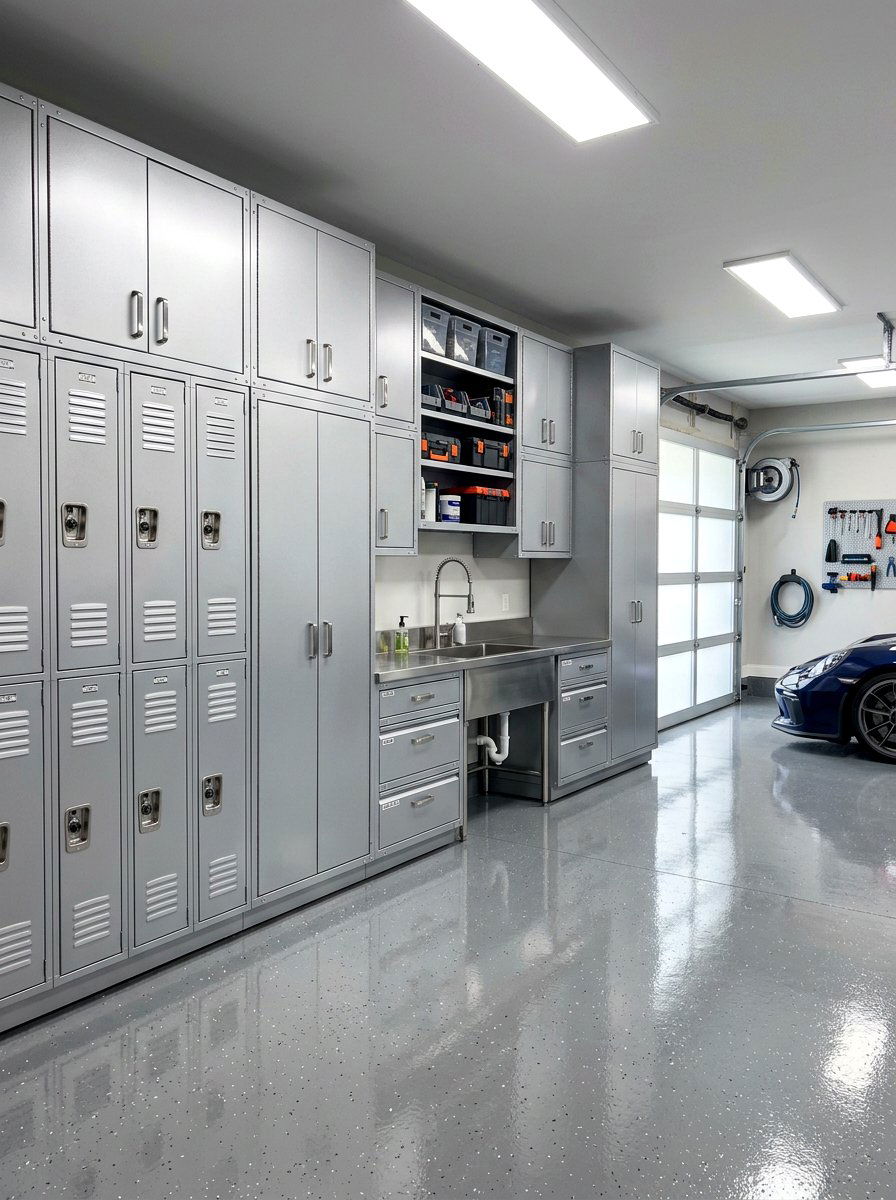 Garage Cabinetry With Sink - 30 garage sink station ideas