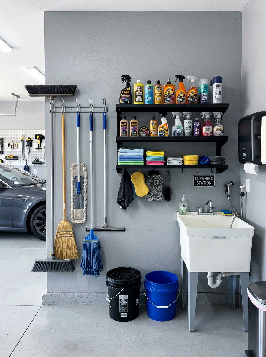 Garage Cleaning Centers - 30 garage organization ideas