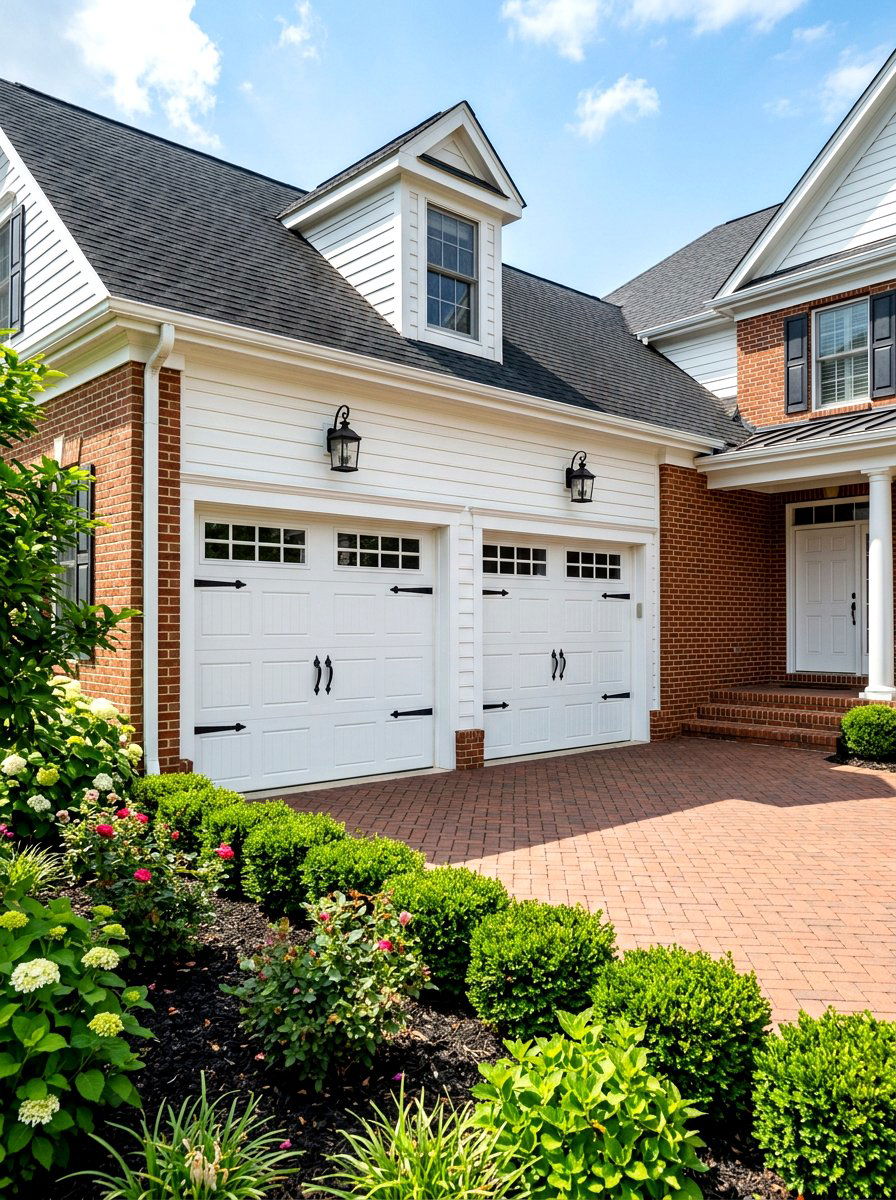 Garage Door Hardware - 30 curb appeal ideas for small homes