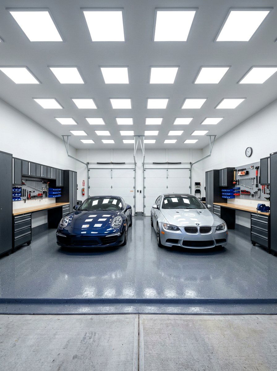 Garage Lighting Grid - 30 recessed lighting layout ideas