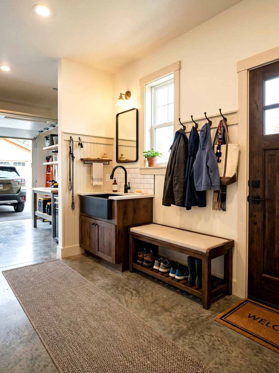 Garage Mudroom Sink - 30 garage sink station ideas