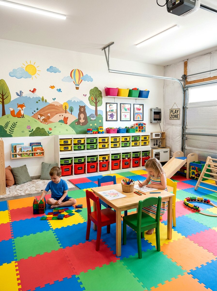 Garage Playroom For Kids - 30 garage makeover ideas