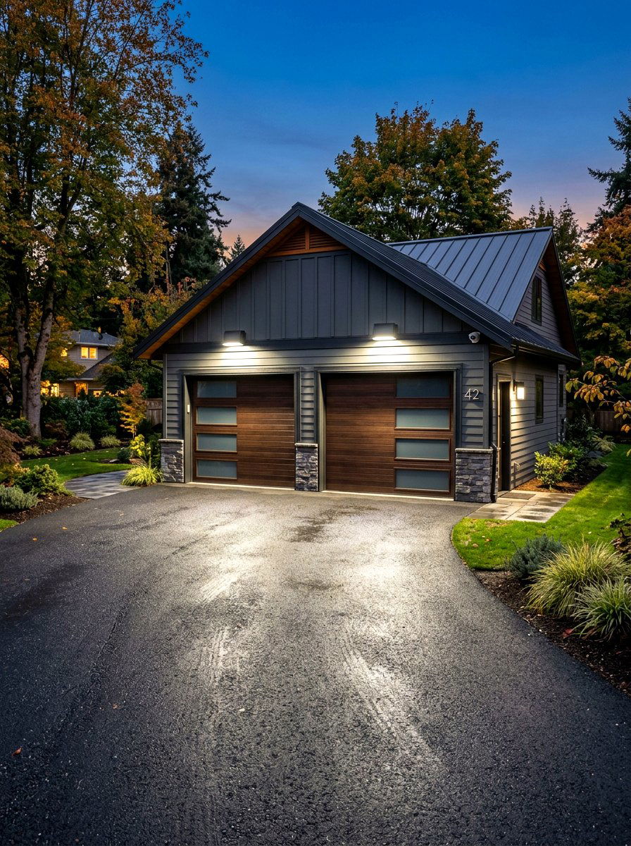 Garage Security Sconce Lighting - 30 detached garage curb appeal ideas