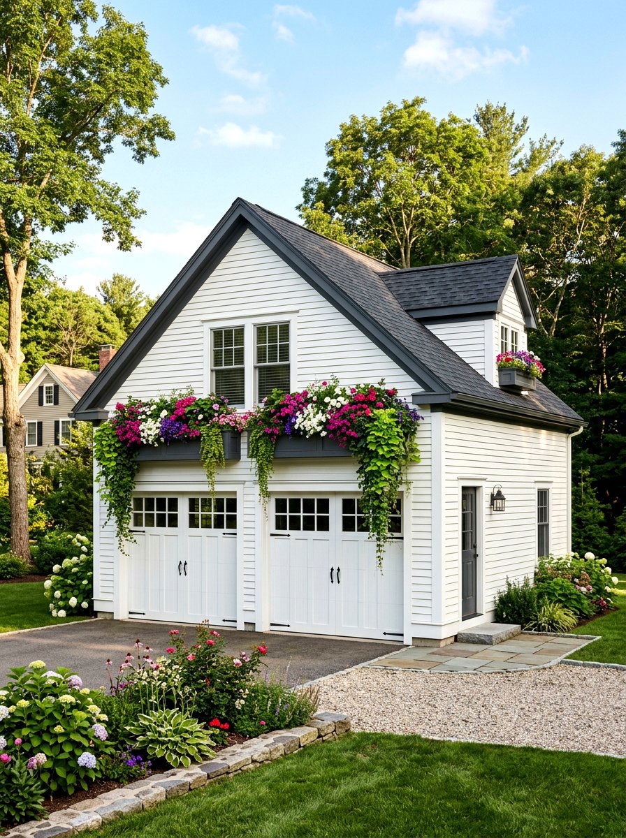 30 Detached Garage Curb Appeal Ideas to Upgrade Your Home