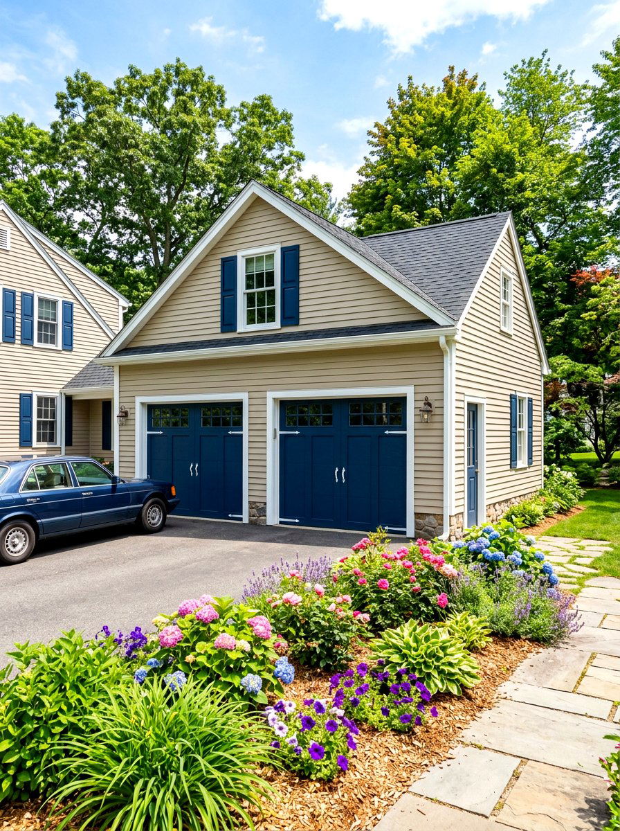 Garage Window Shutter Styles - 30 detached garage curb appeal ideas