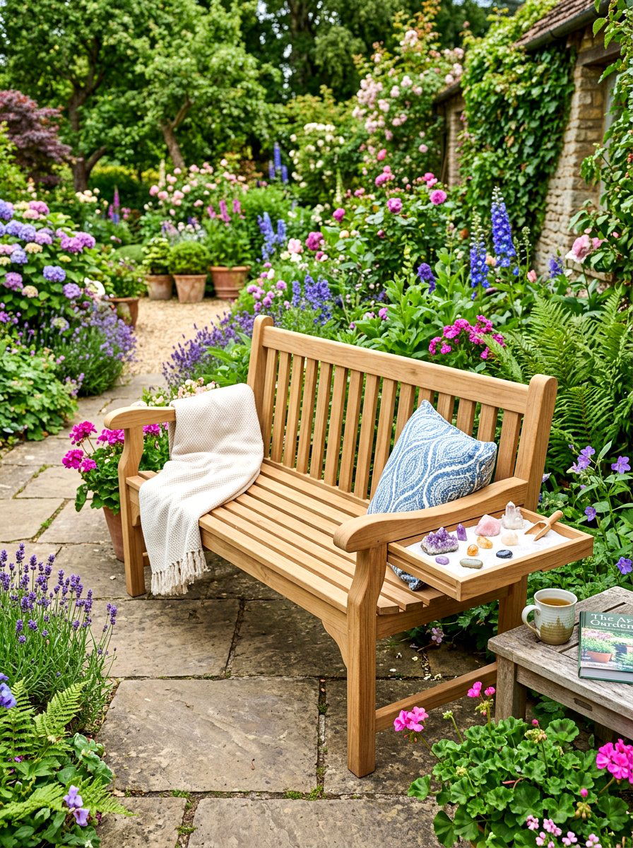 Garden Bench - 30 butterfly puddling station ideas