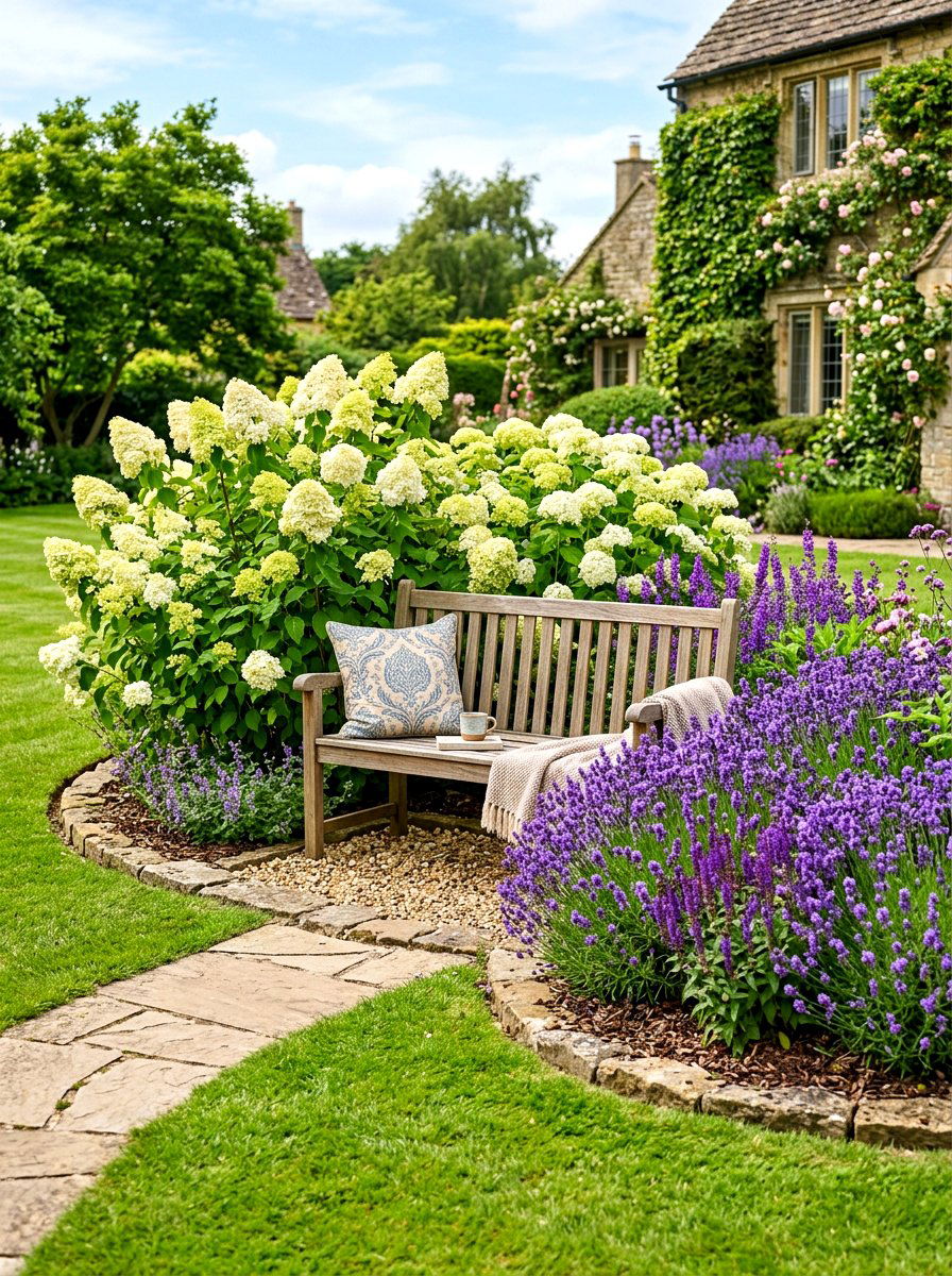 Garden Bench Front Yard Island - 30 front yard island bed ideas