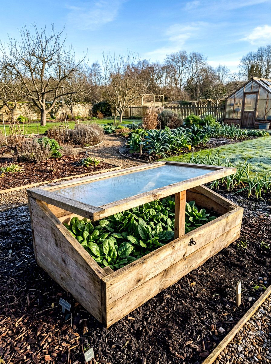 Garden Cold Frame - 30 potager garden ideas