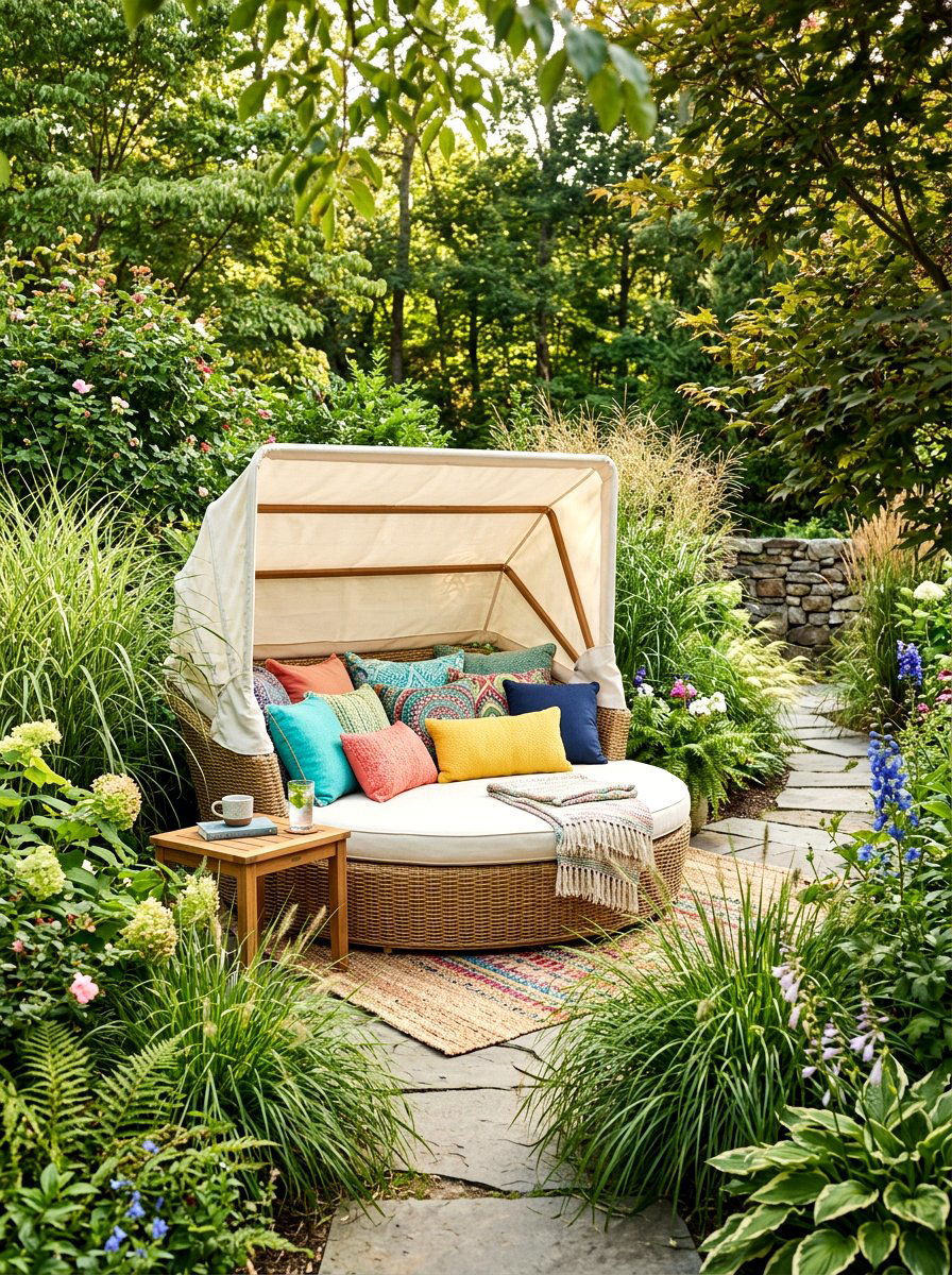 Garden Daybed - 30 garden furniture ideas