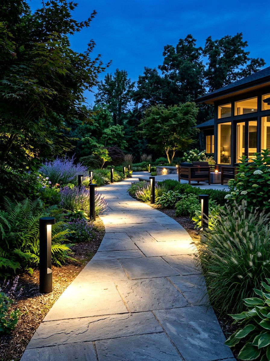 Garden Lighting Fixtures - 30 modern cottage garden ideas