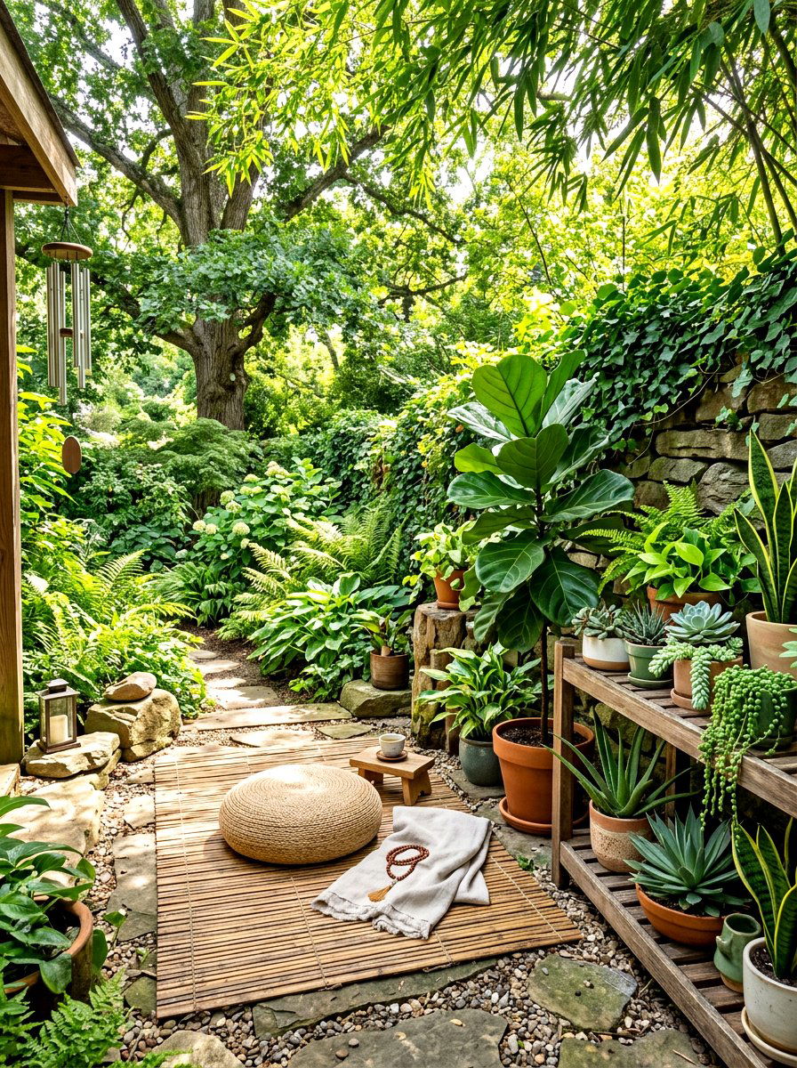 Garden Meditation Nook - 30 meditation nook ideas