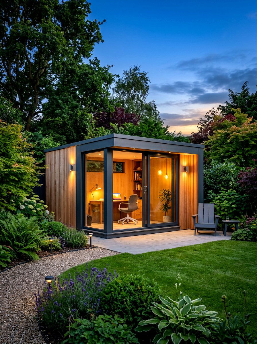 Garden Office Pod - 30 home office ideas