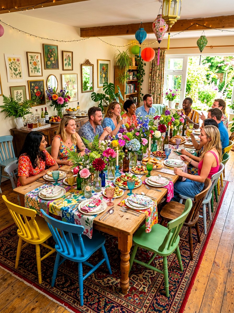 Garden Party Table - 30 spring dining table ideas
