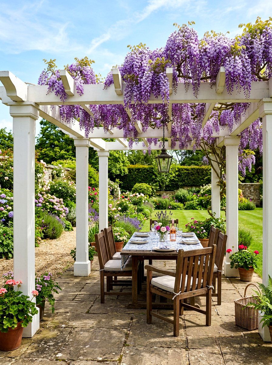 Garden Pergola - 30 formal garden ideas