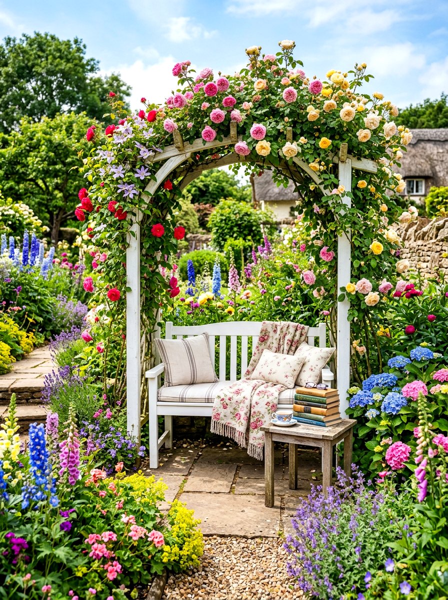 Garden Reading Nook - 30 backyard retreat ideas