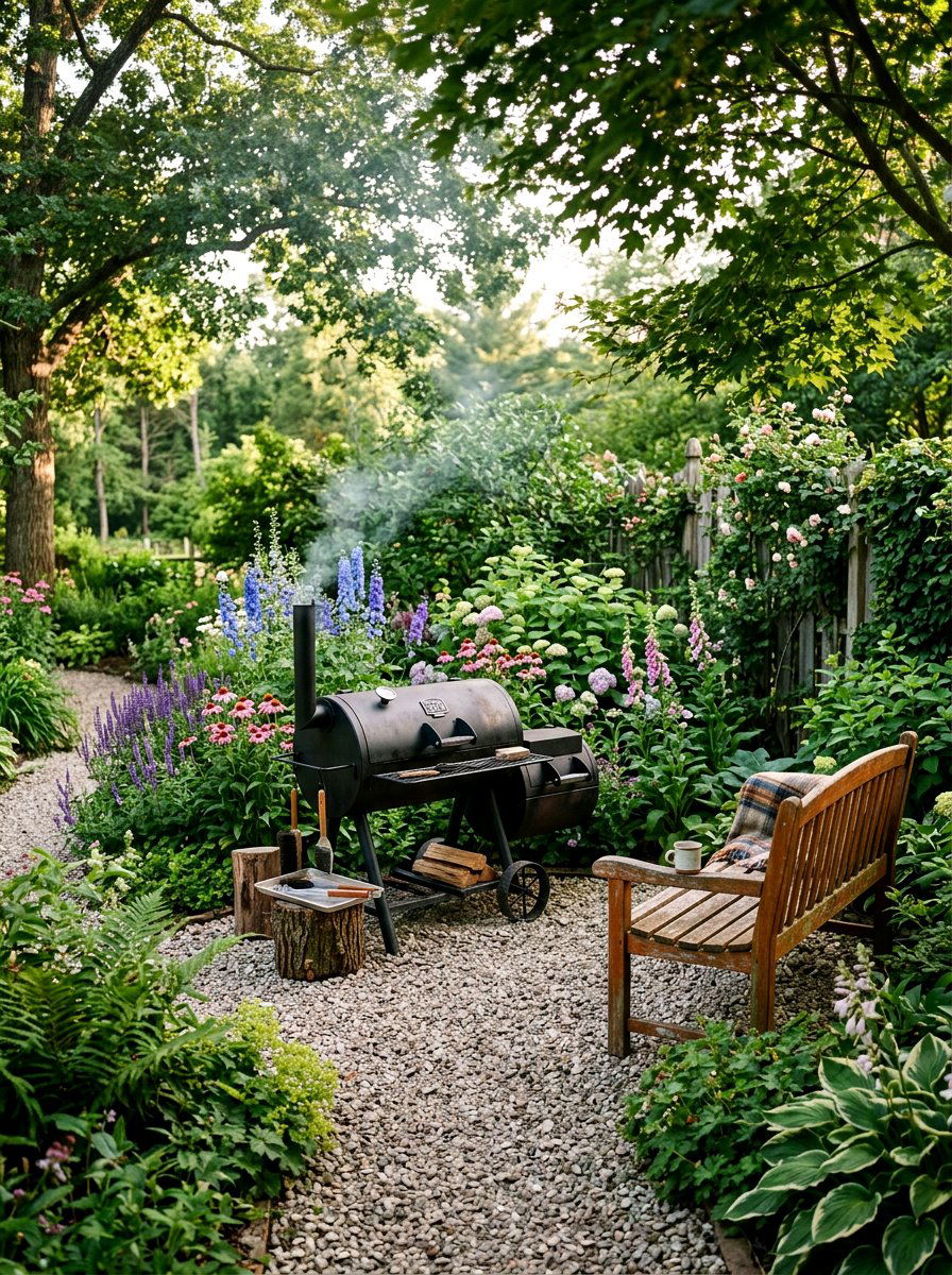 Garden Smoker Niche - 30 smoker station ideas