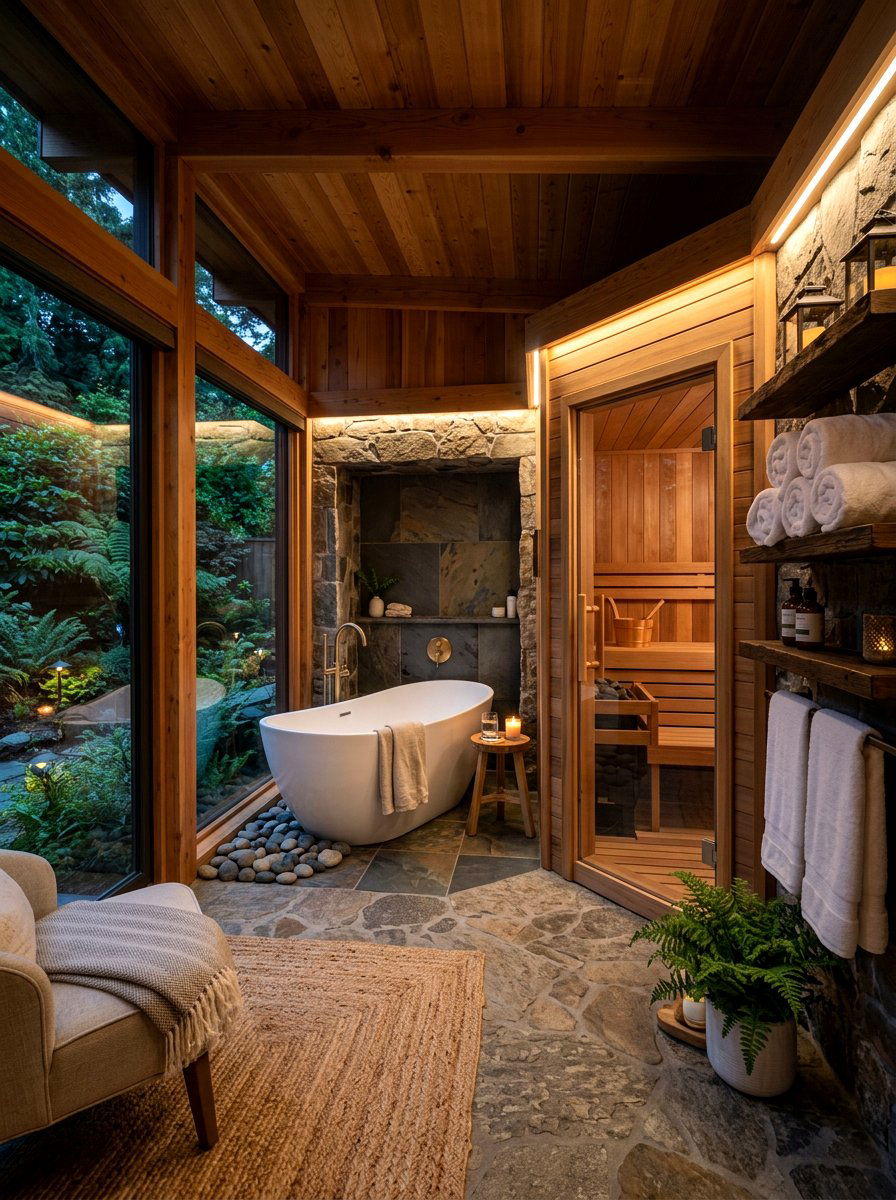 Garden Spa Room - 30 backyard retreat shed ideas