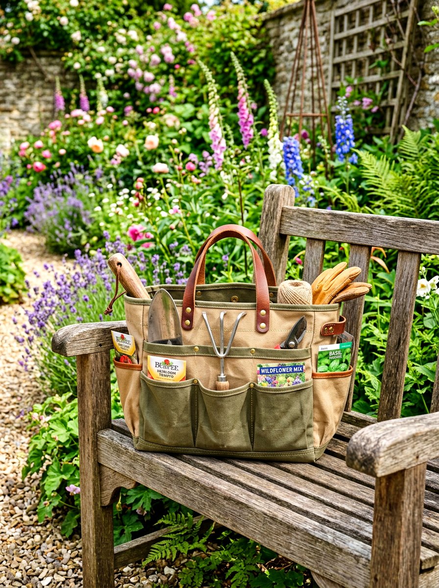 Garden Tool Caddy - 30 garden tool organizer ideas