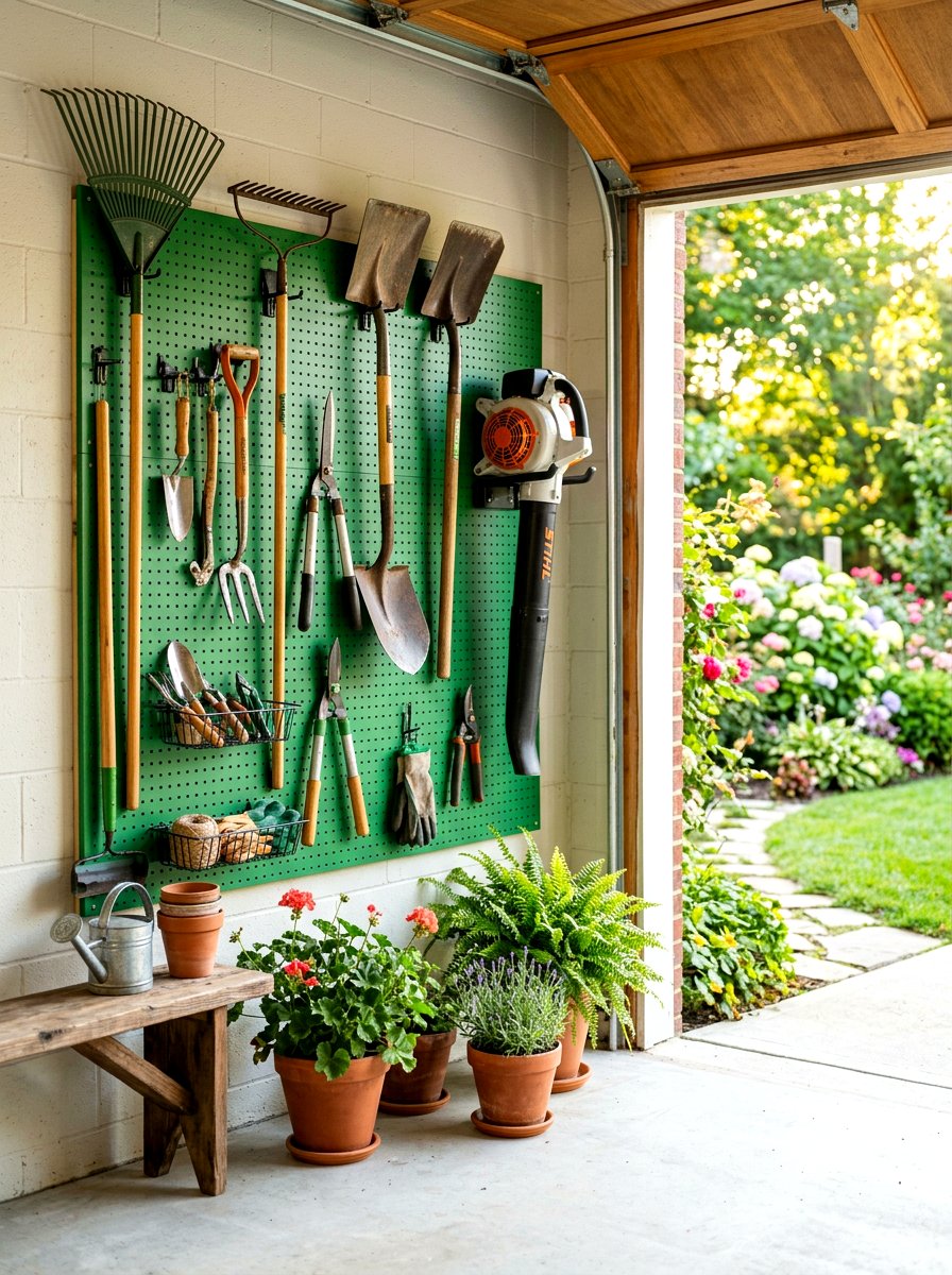 30 Garage Pegboard Ideas To Organize Tools Like A Pro Today