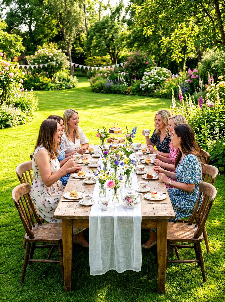 Garden tea party - 30 tea party table ideas