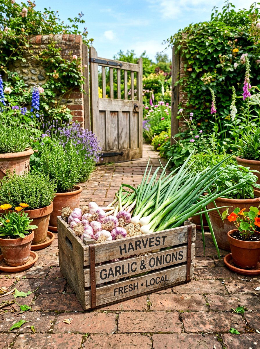 30 edible patio garden ideas for Herbs and Flowers in Pots
