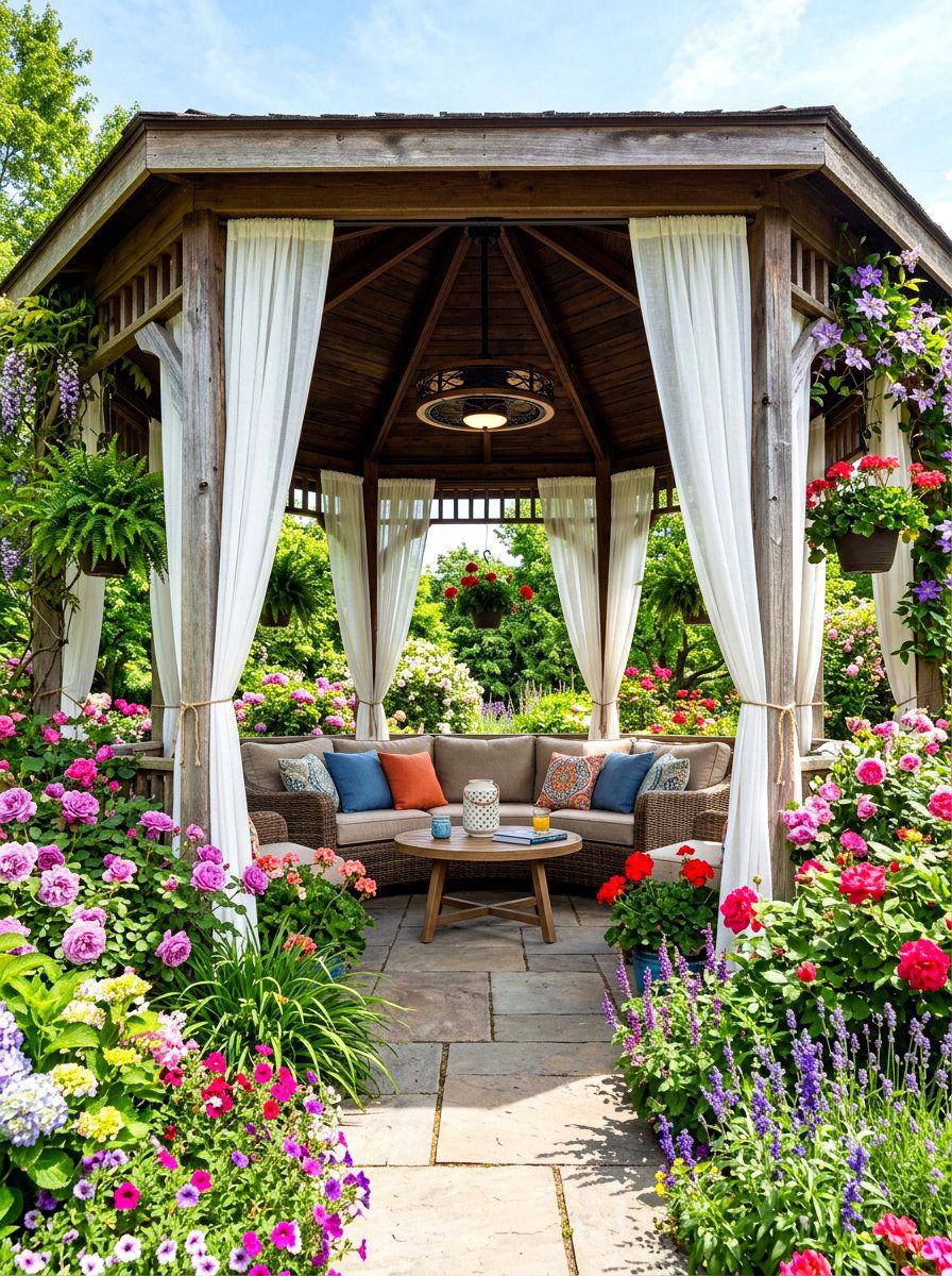 Gazebo Ceiling Fan - 30 outdoor ceiling fan patio ideas