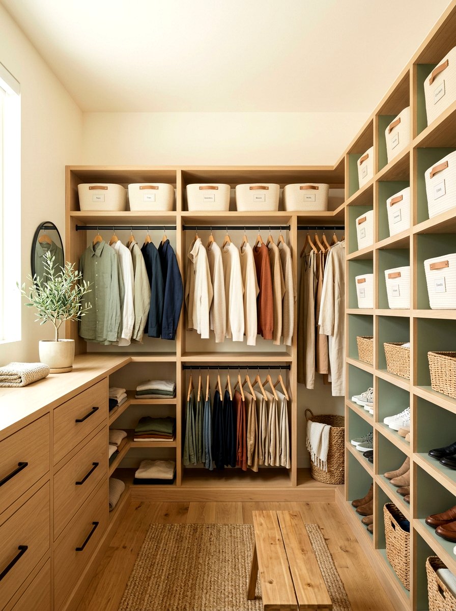 Gender Neutral Closet - 30 kids closet ideas