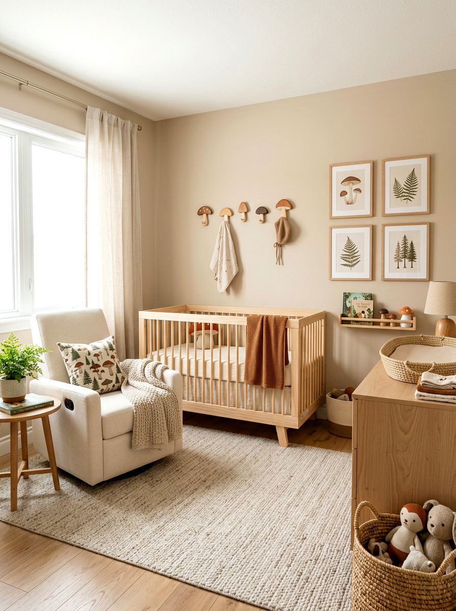 Gender Neutral Mushroom Nursery - 30 mushroom nursery ideas