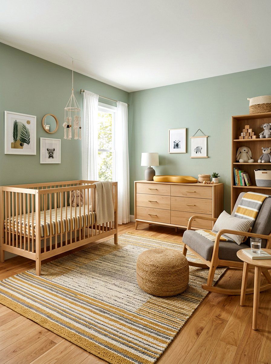 Gender Neutral Nursery - 30 nursery ideas