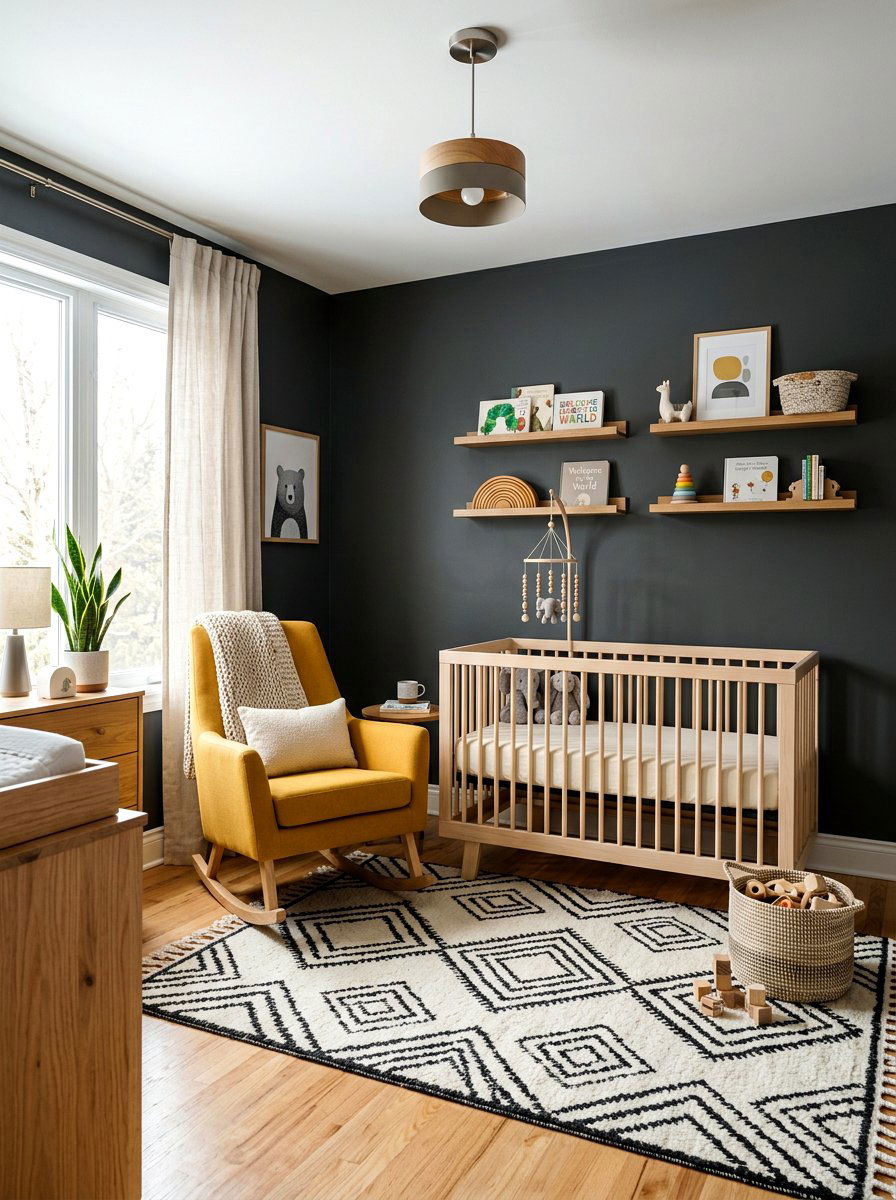 Gender Neutral Nursery - 30 Pinterest nursery ideas