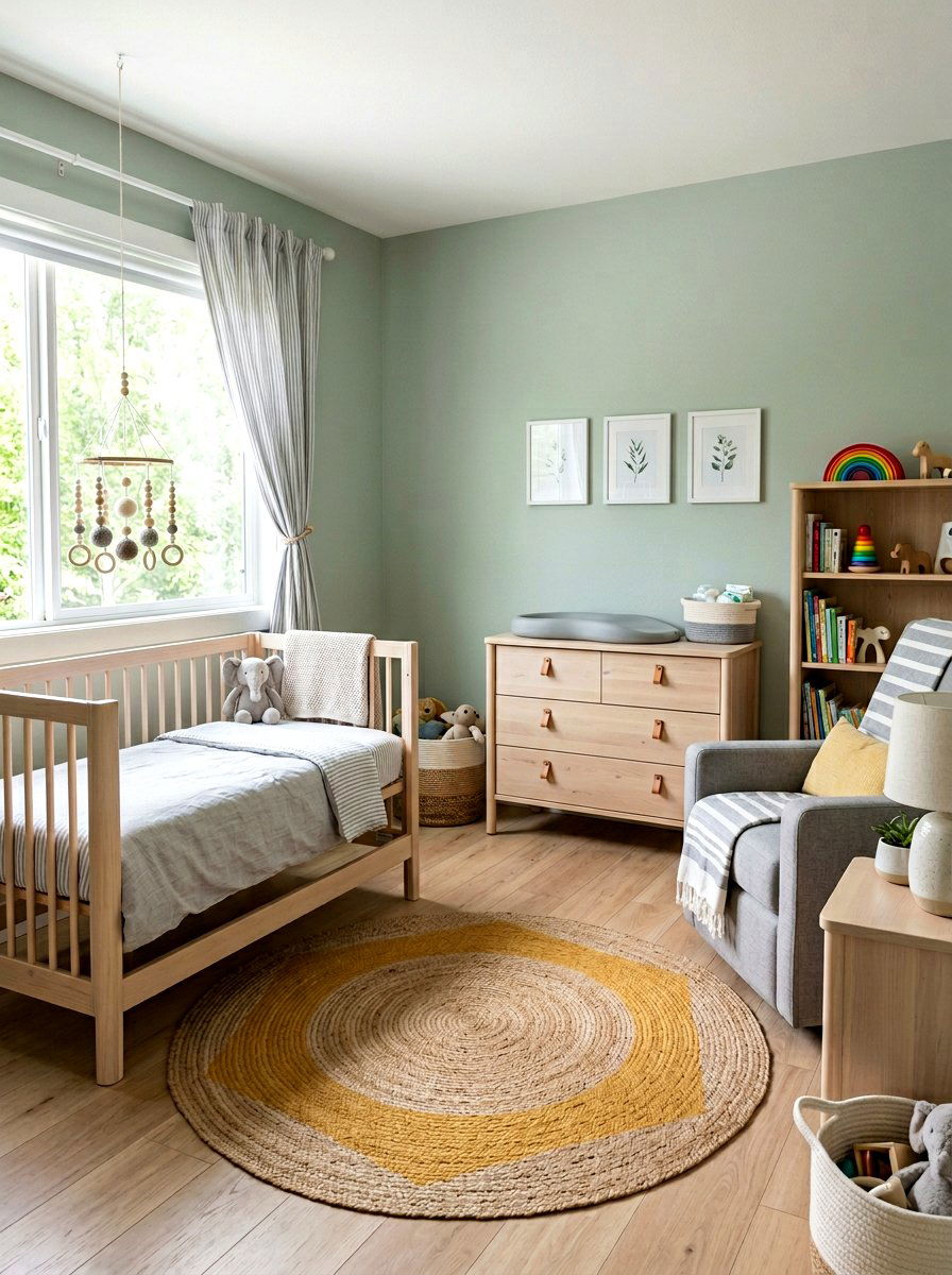 Gender Neutral Nursery - 30 minimalist nursery ideas