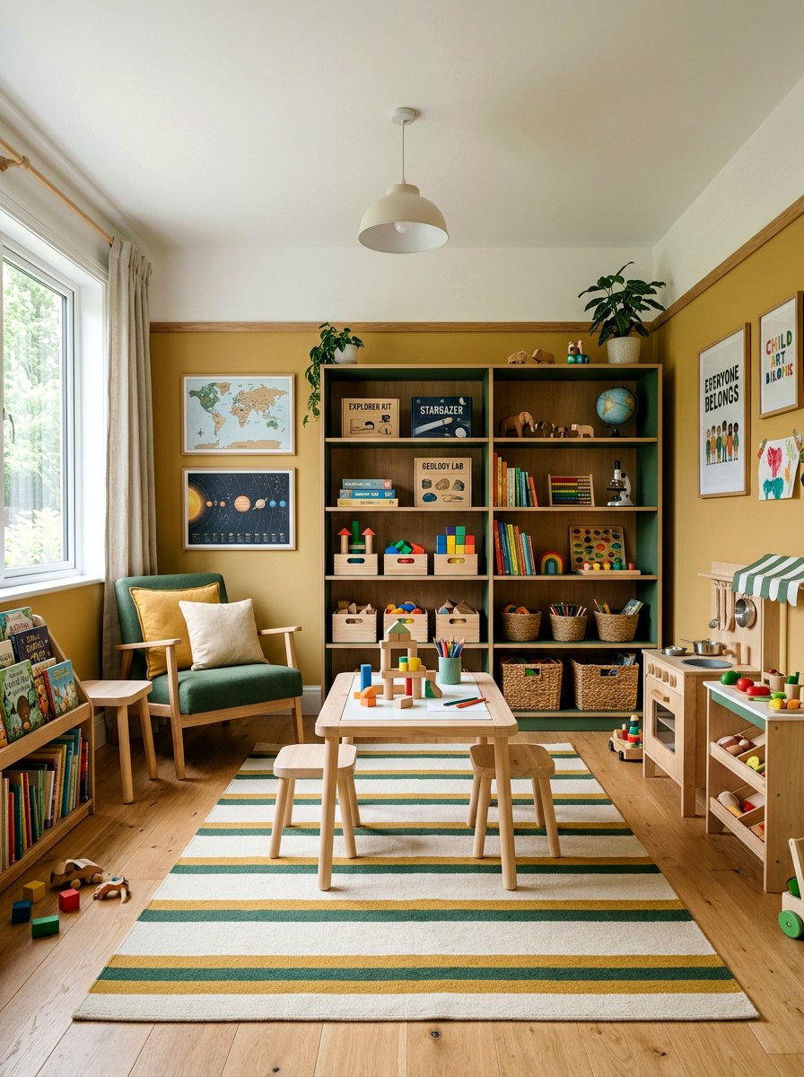 Gender Neutral Playroom - 30 playroom ideas