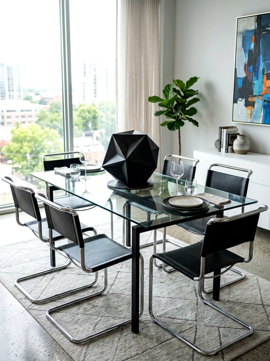Geometric Decor Object - 30 dining table decor ideas