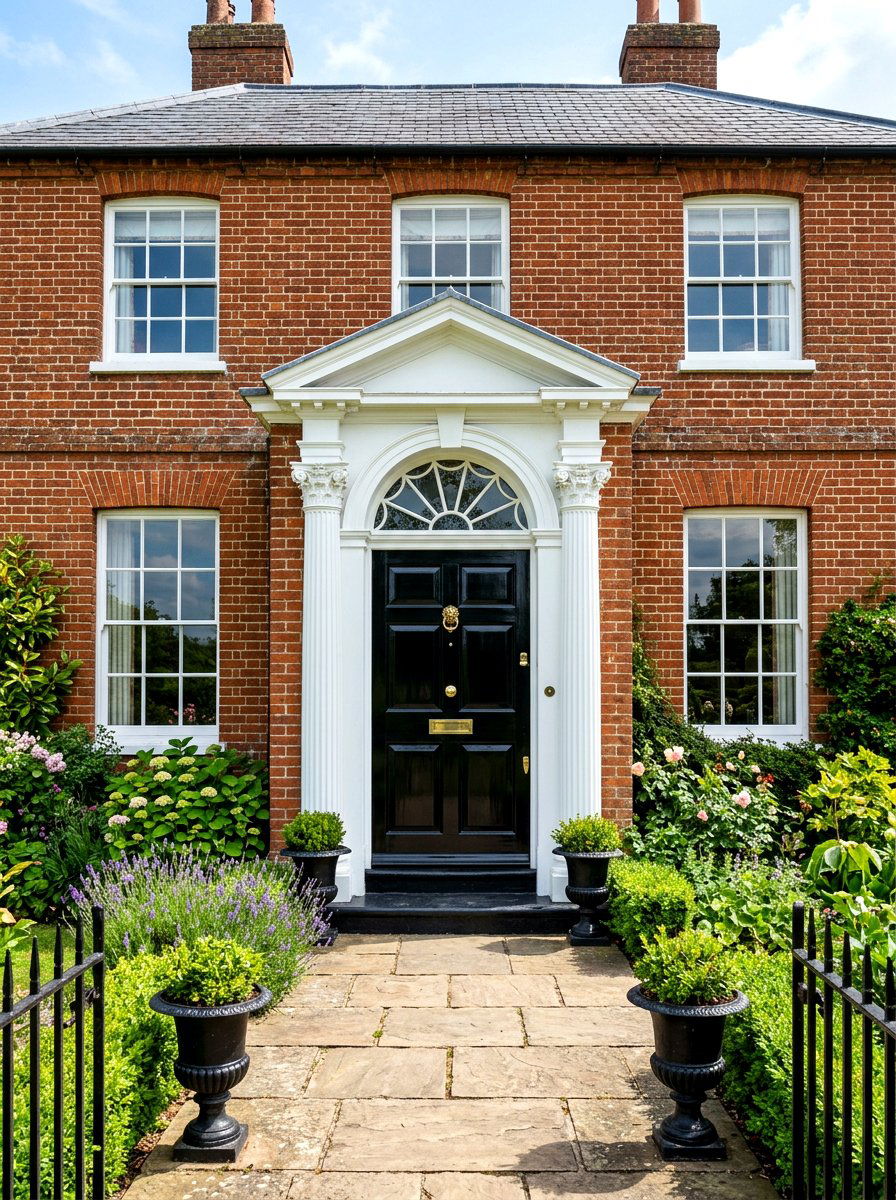 Georgian Front Door - 30 heritage exterior ideas