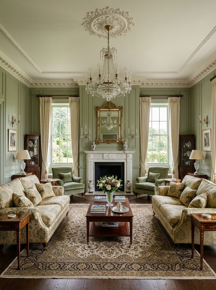Georgian sitting room - 30 heritage lounge room ideas