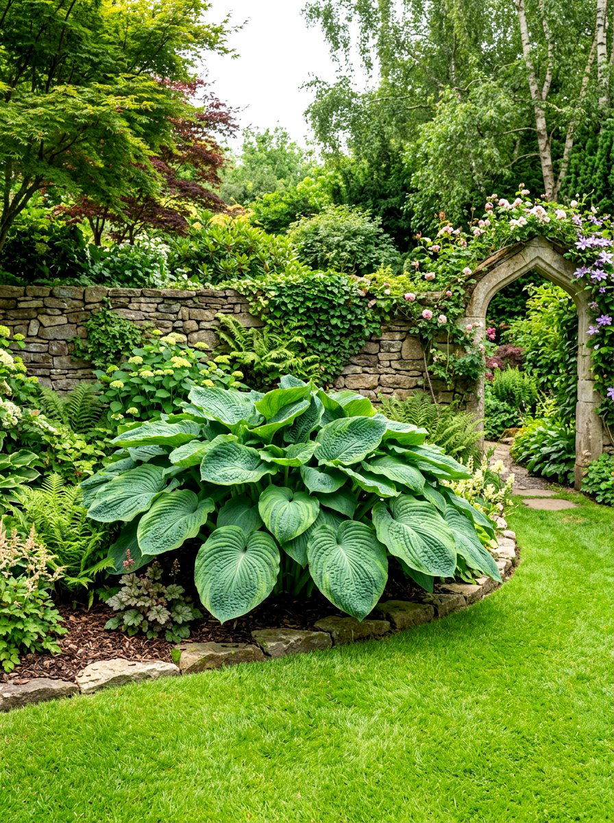 Giant Hosta Specimen - 30 hosta garden ideas