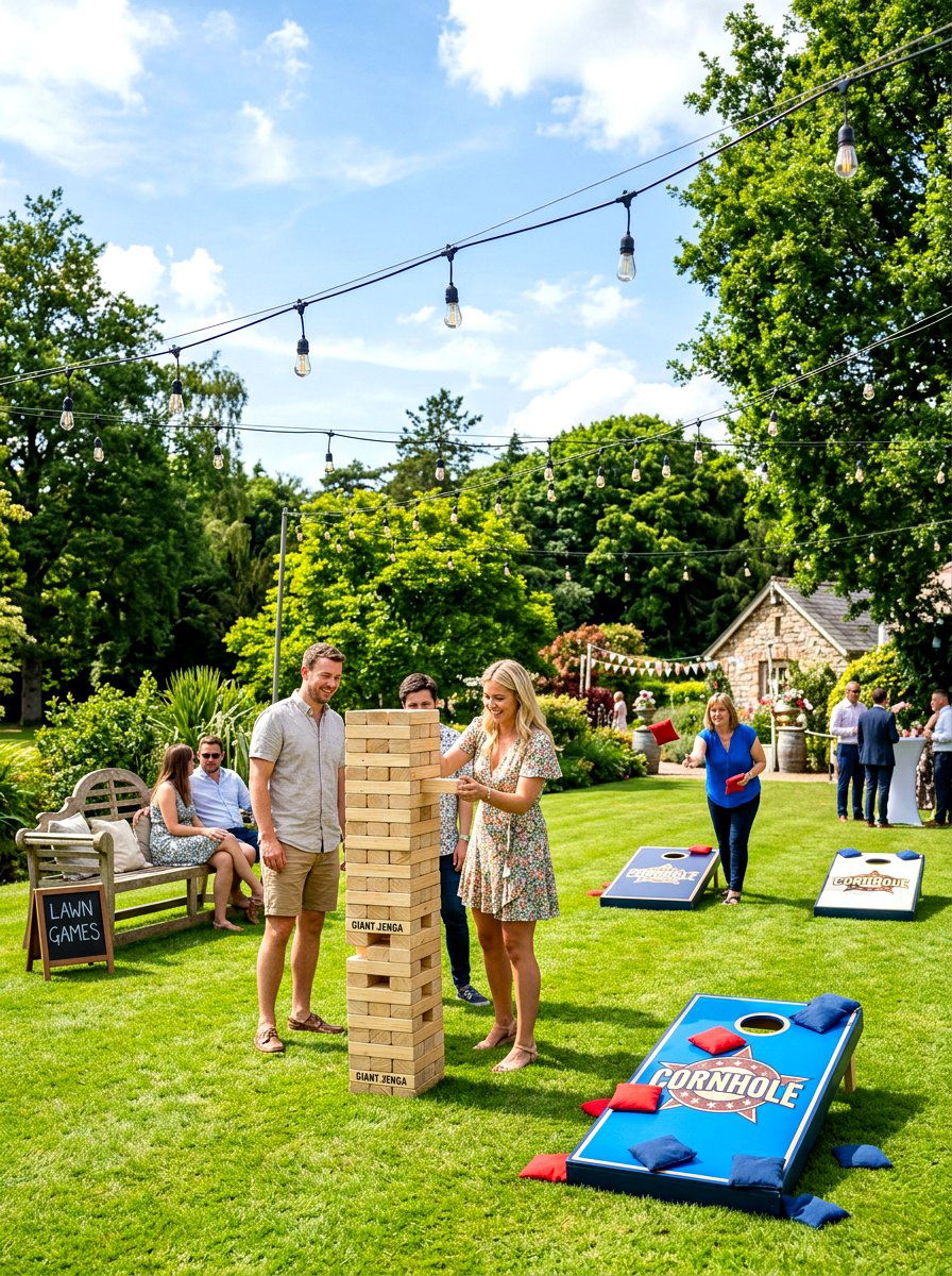 Giant lawn games - 30 backyard party ready ideas