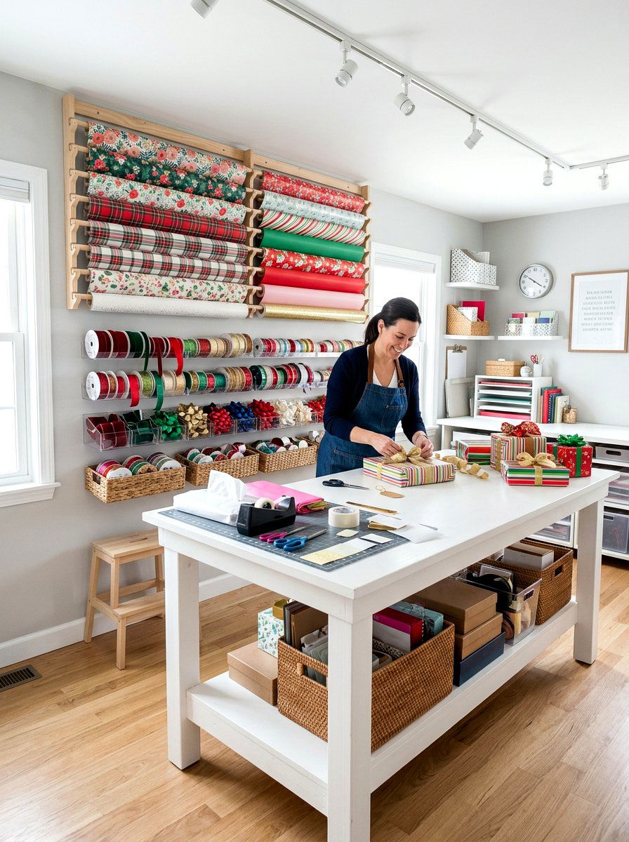 Gift Wrapping Room - 30 bonus room ideas