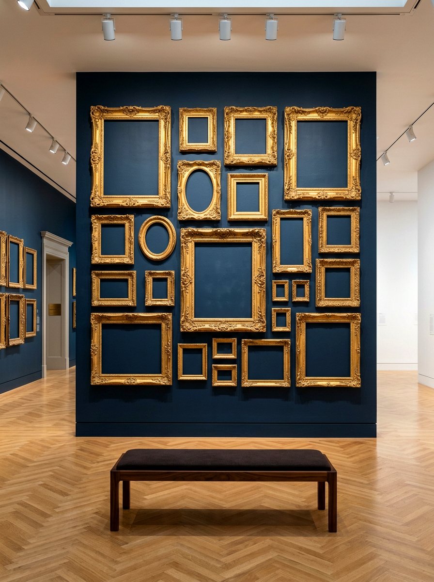 Gilded Frame Gallery - 30 secondhand decor ideas