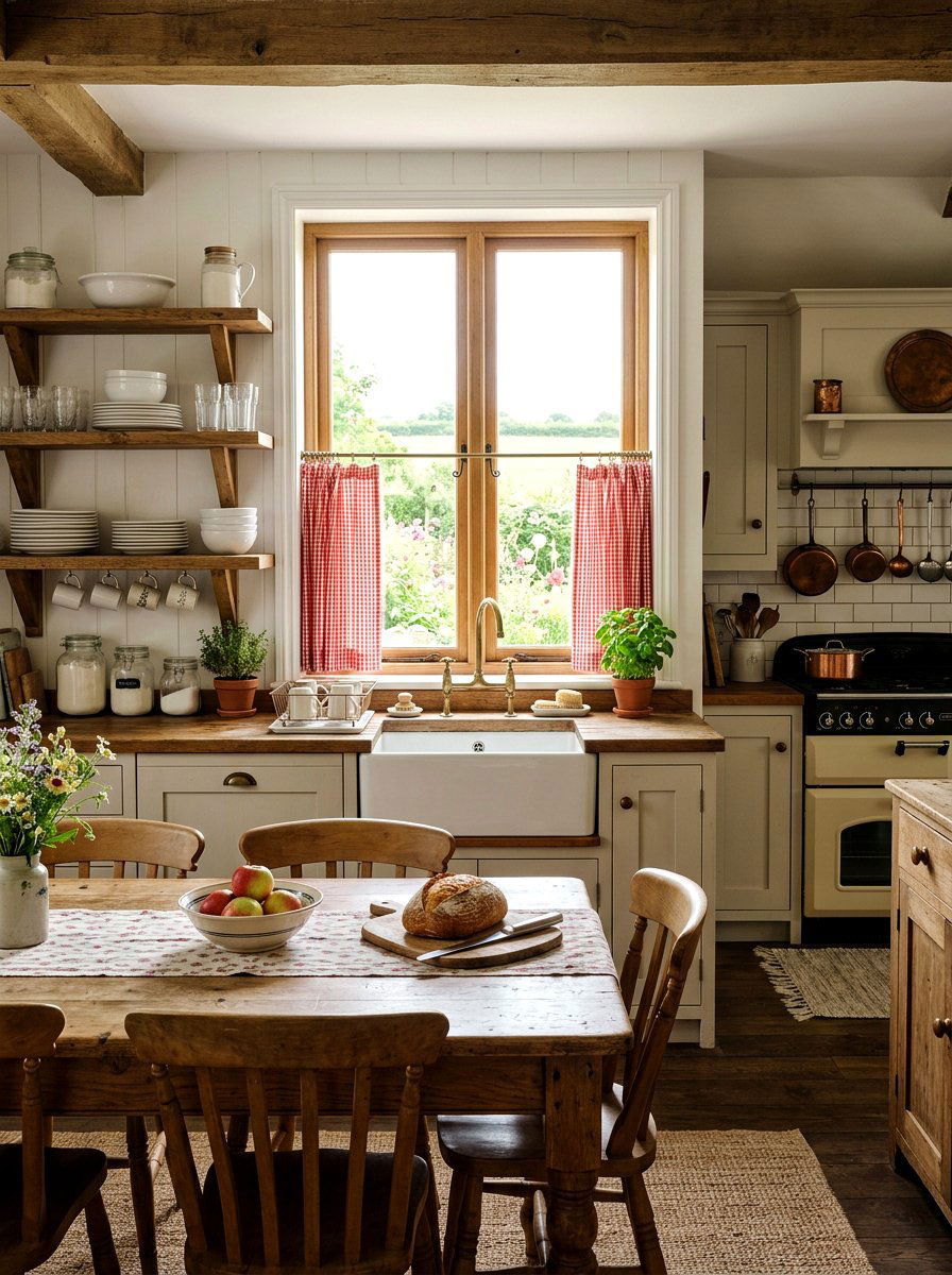 Gingham Kitchen Cafe Curtain - 30 cafe curtain kitchen ideas