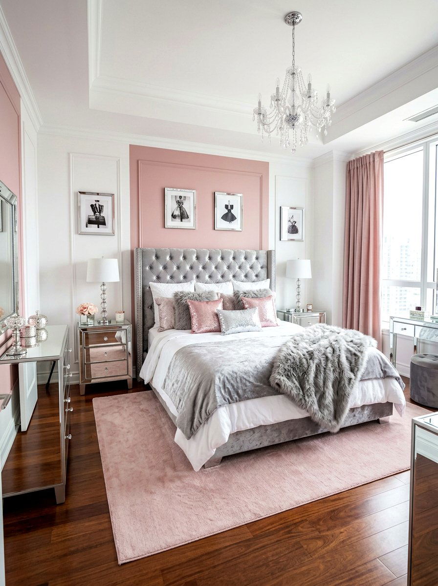 Glam Bedroom - 30 collected bedroom decor ideas