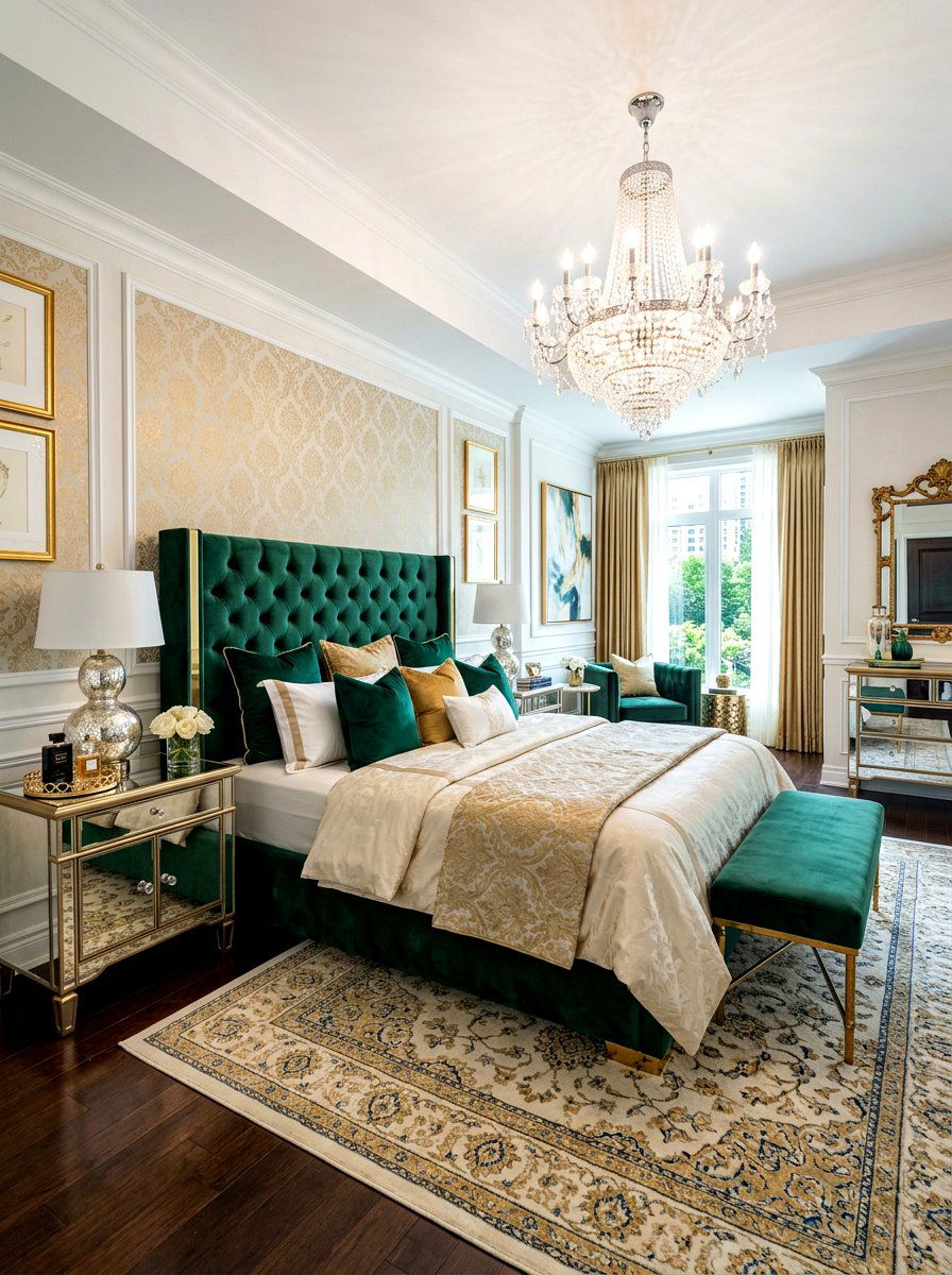 Glamorous Master Bedroom - 30 luxury master suite ideas