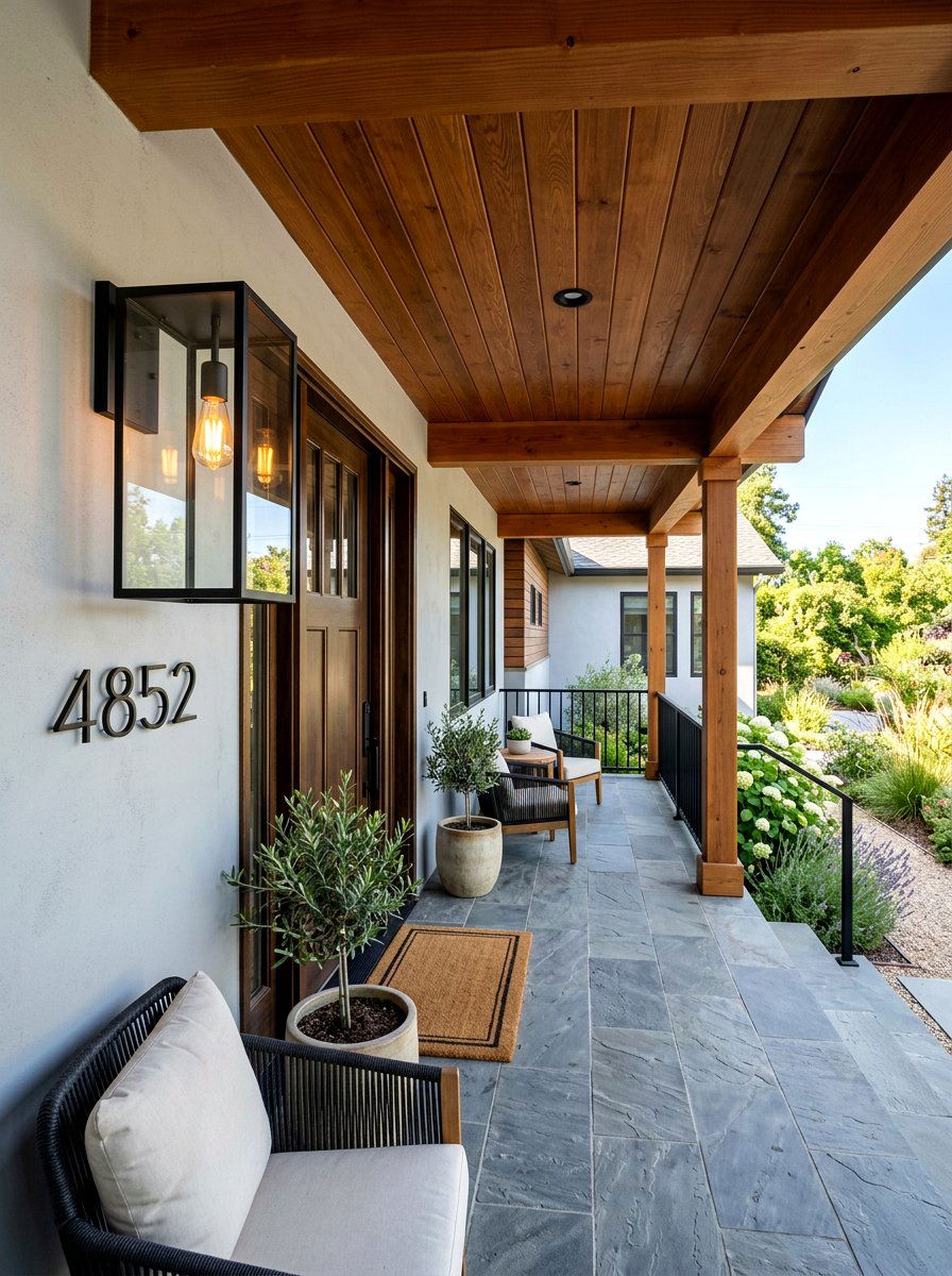 Glass Box Porch Lantern - 30 porch lantern ideas
