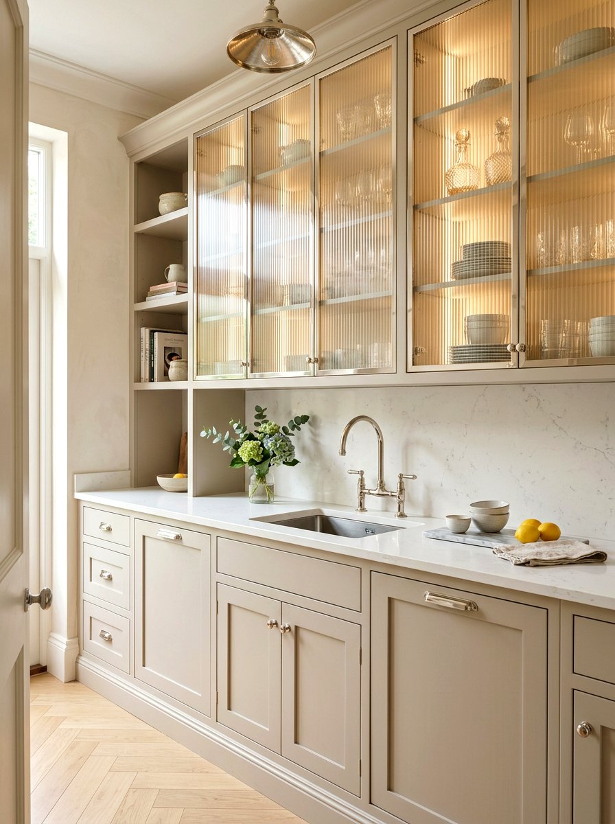 Glass Cabinet Scullery - 30 scullery aesthetic ideas