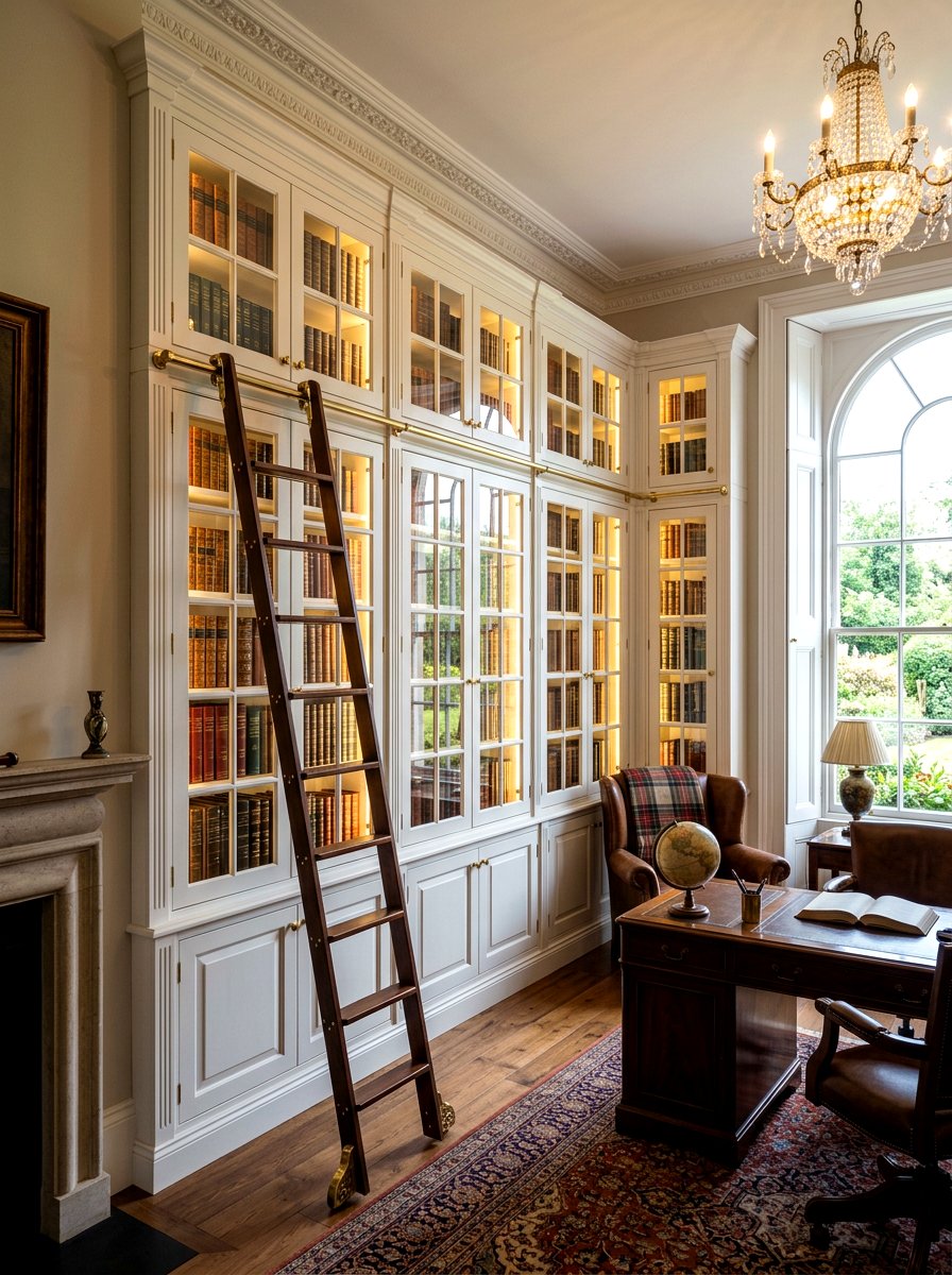 Glass Door Built In Cabinets - 30 built in bookshelf ideas