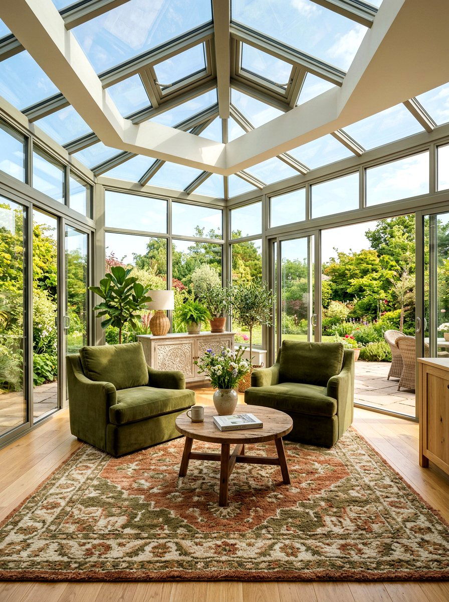 Glass Enclosed Morning Room - 30 morning room ideas